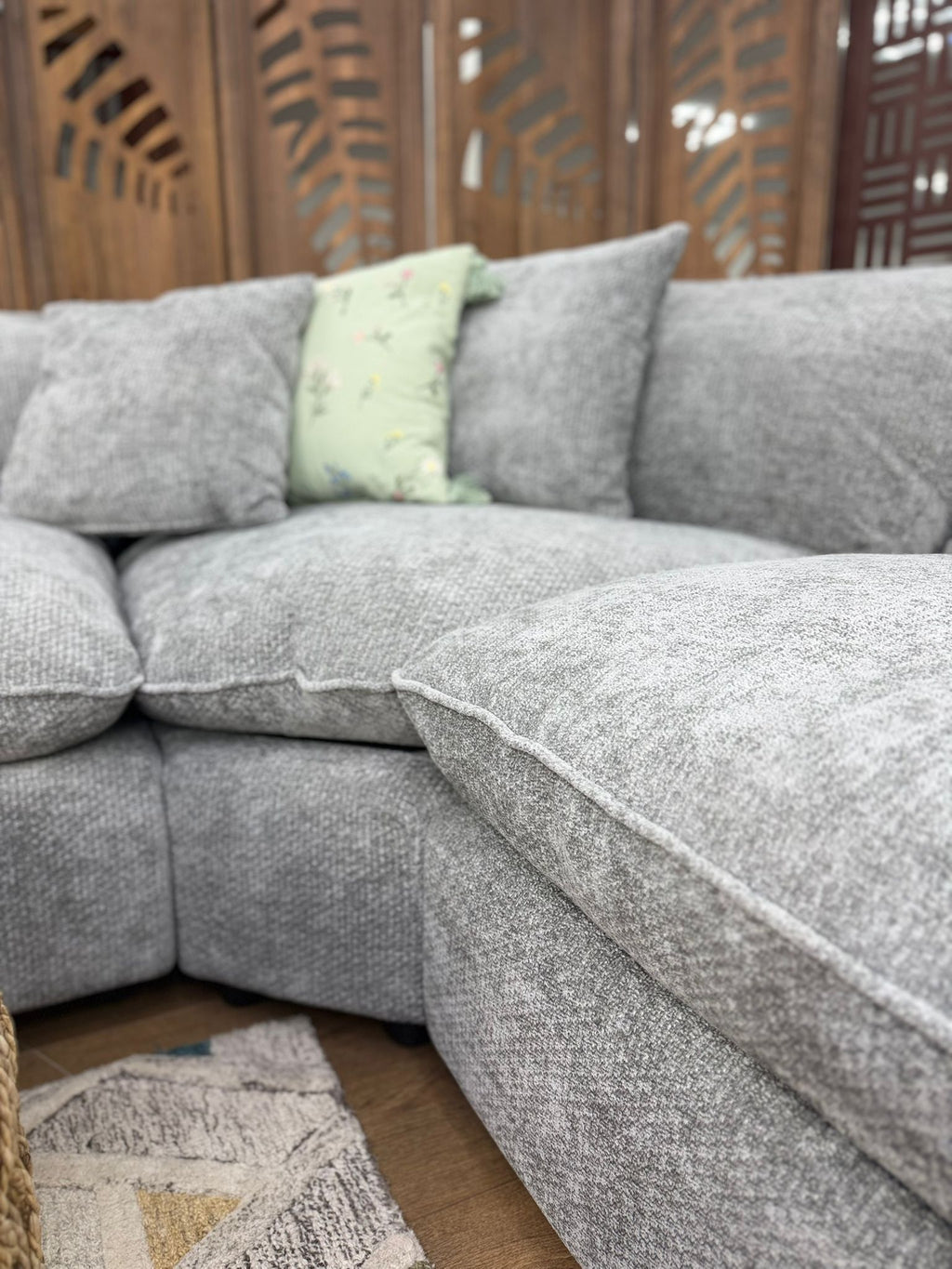 Arc Modular Large Corner Grey - Sofa Sloth