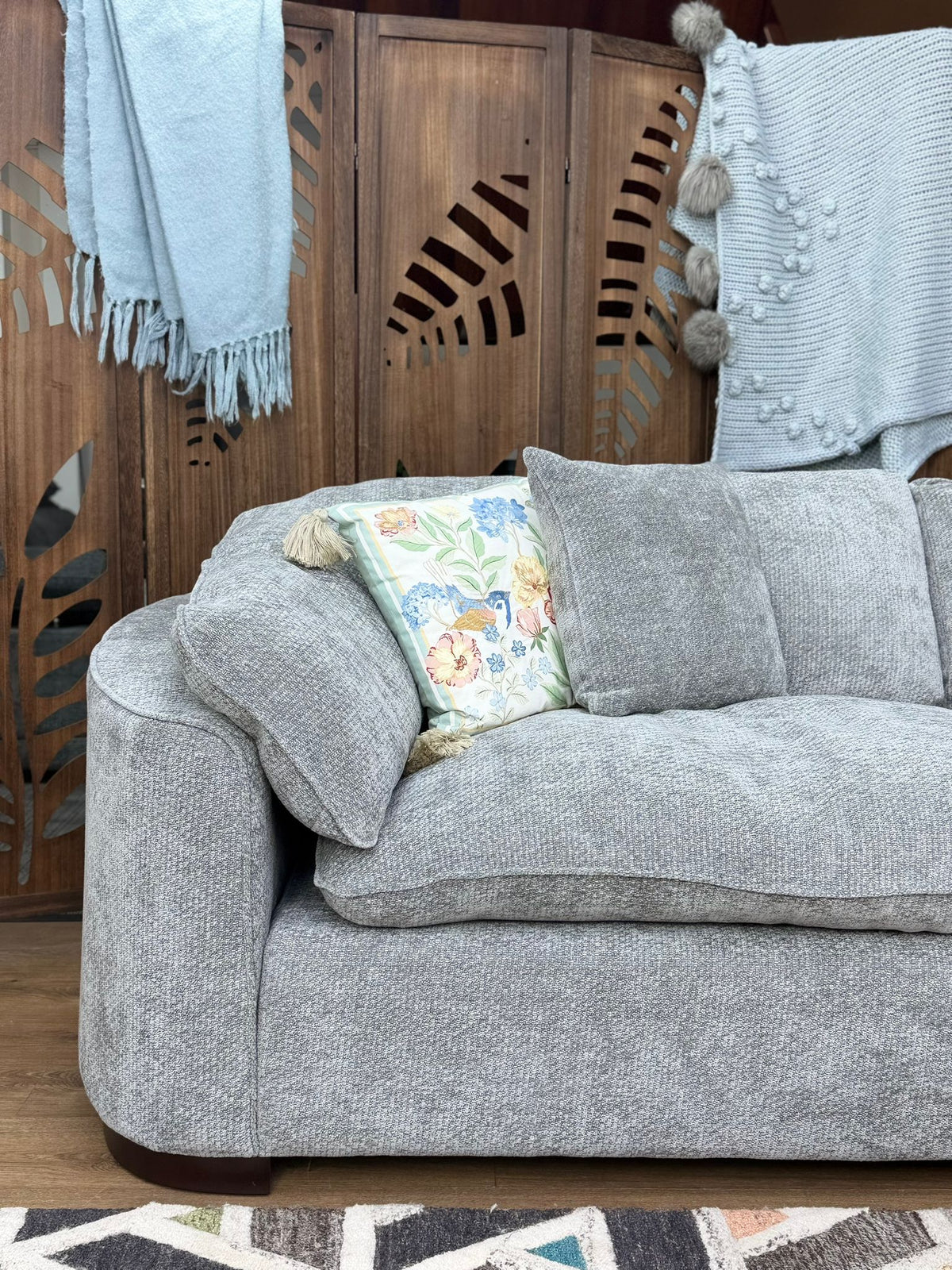 Arc Modular Large Corner Grey - Sofa Sloth