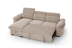 Huddle Sofabed Beige Universal Corner - Sofa Sloth