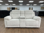 Savanna Electric Recliner Sofa Beige 2 Seater