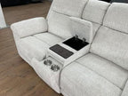 Savanna Electric Recliner Sofa Beige 2 Seater