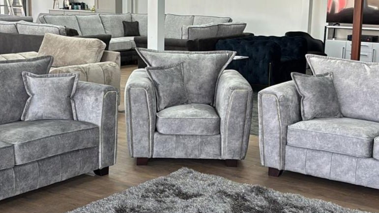 Slowmo Sofa Grey Armchair - Sofa Sloth