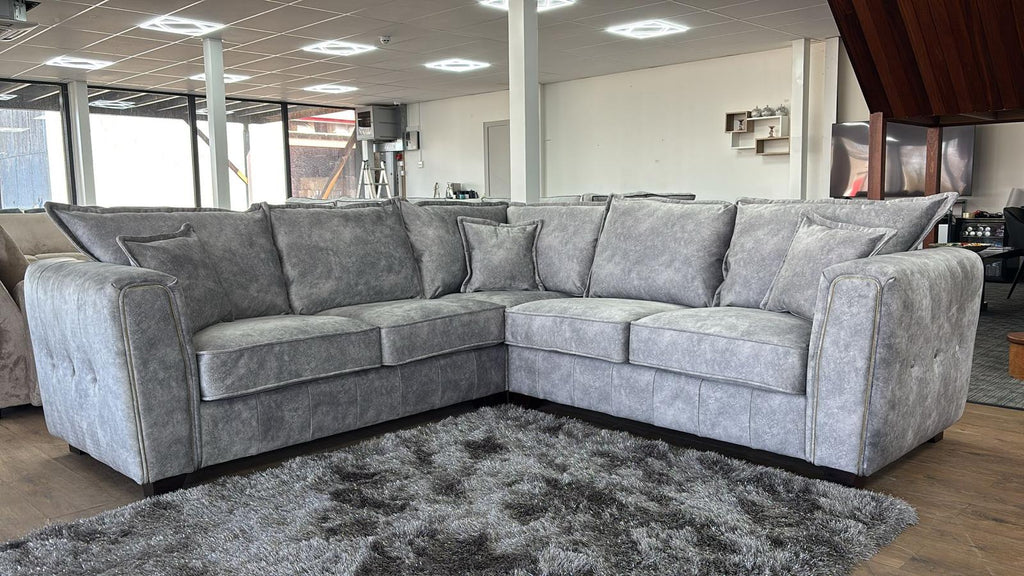 Slowmo Sofa Grey Large Corner