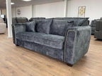 Slowmo Sofa Black 3 Seater