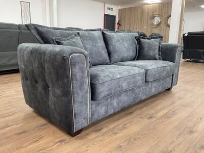 Slowmo Sofa Black 3 Seater