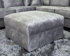 Slowmo Sofa Grey Footstool