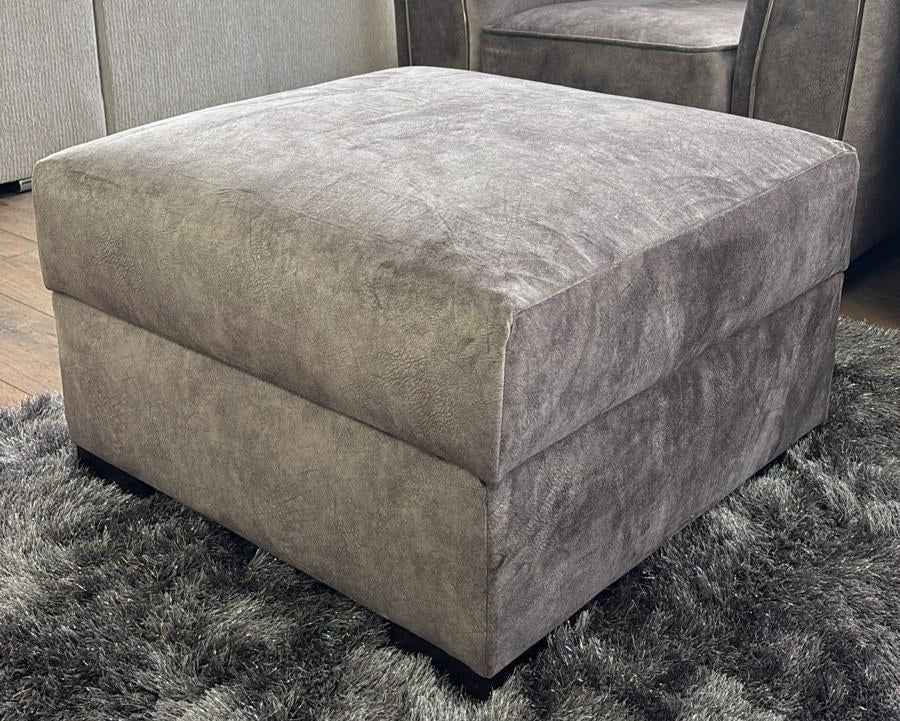 Slowmo Sofa Brown Footstool