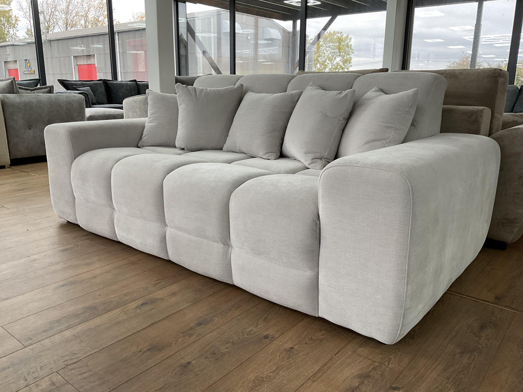 Lunar Sofa Natural 3 Seater