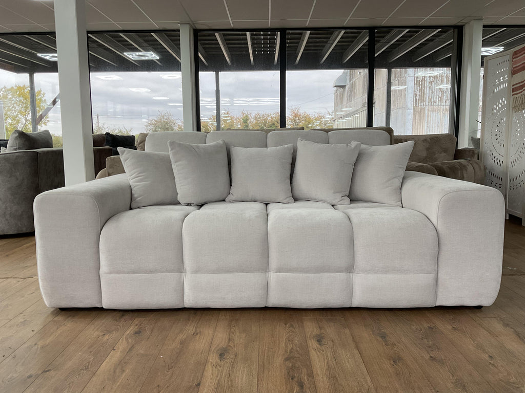 Lunar Sofa Natural 3 Seater