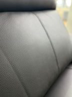 Doze Genuine Leather Electric Recliner Sofa Black 3+2 Set - Sofa Sloth