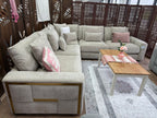 Lush Sofa Beige Large Corner