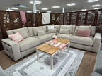 Lush Sofa Beige Large Corner