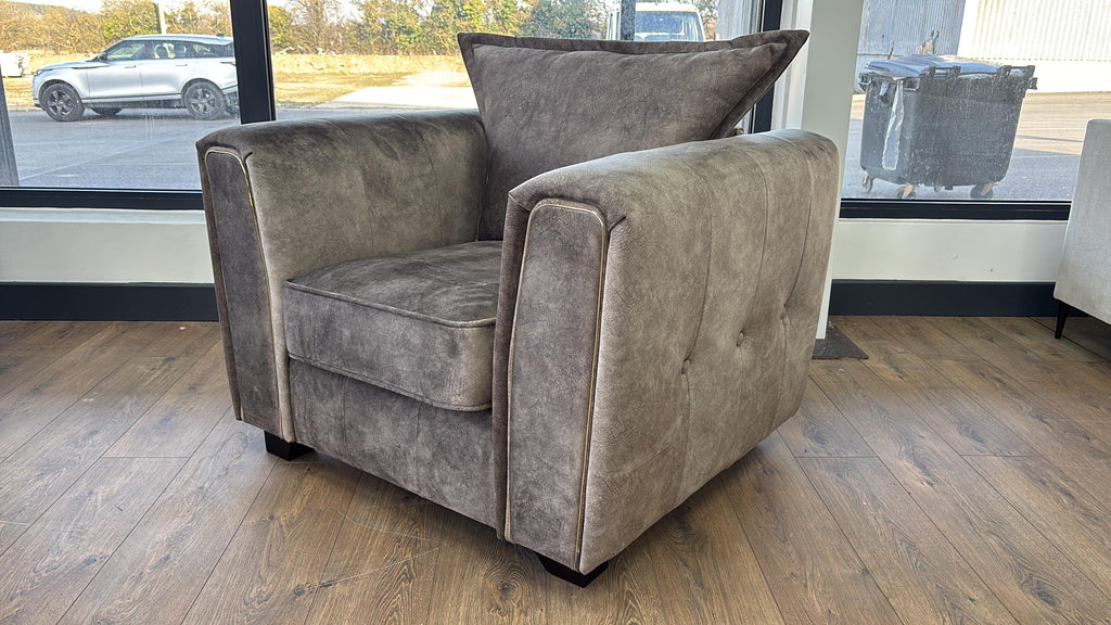 Slowmo Sofa Brown Armchair