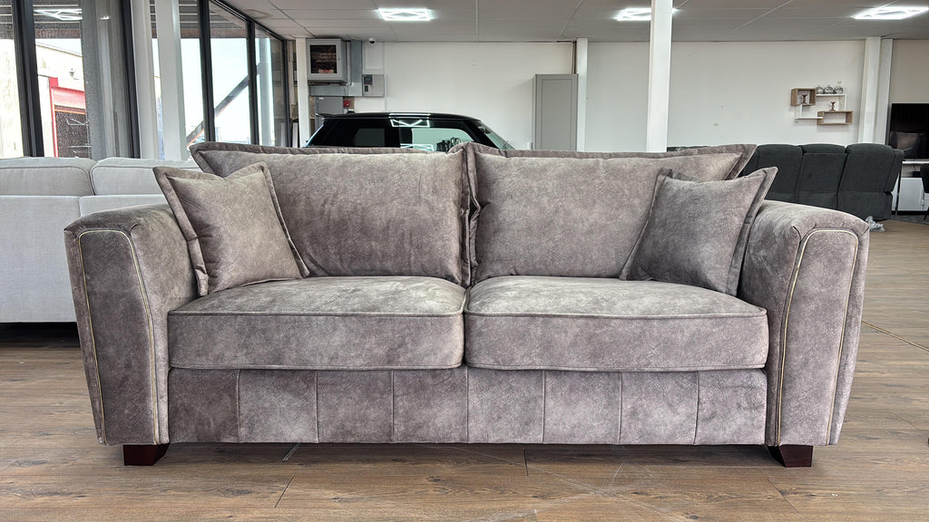 Slowmo Sofa Brown 3 Seater
