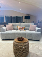 Cush Sofa Grey 3 Seater - Sofa Sloth