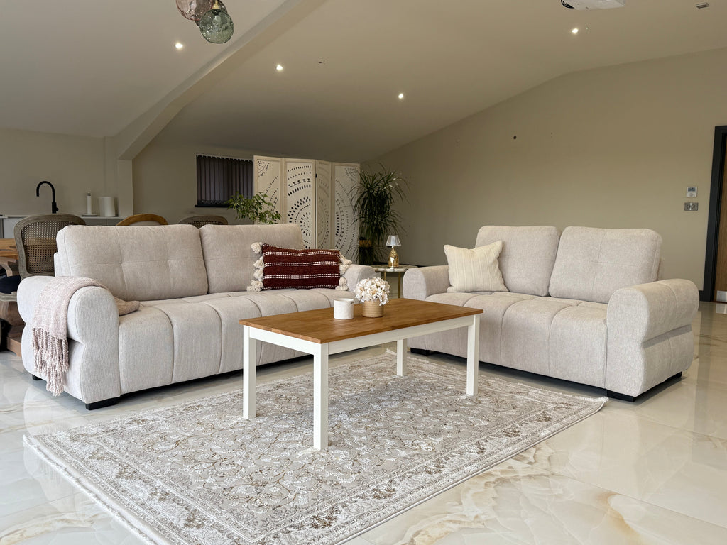 Serin Sofa Beige 3+2 Set