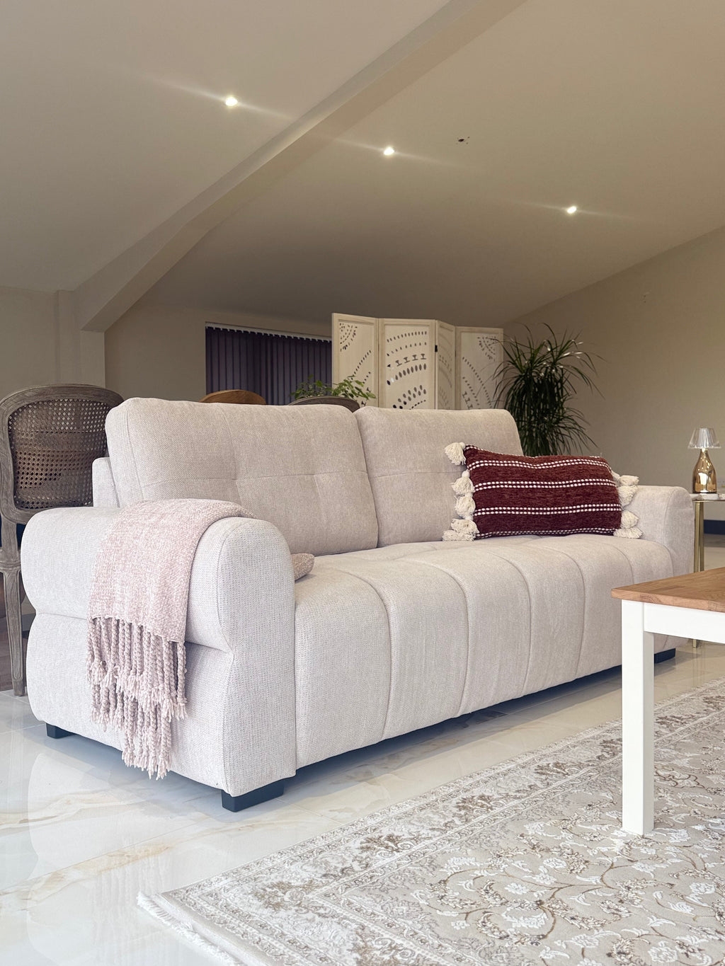Serin Sofa Beige 3+2 Set