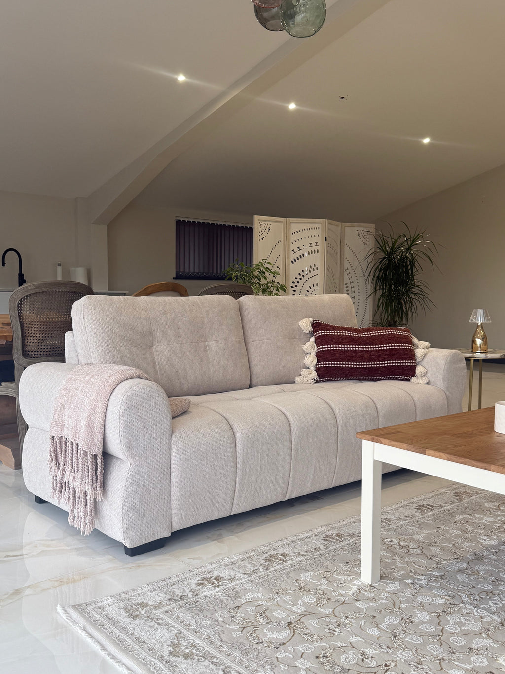 Serin Sofa Beige 3+2 Set