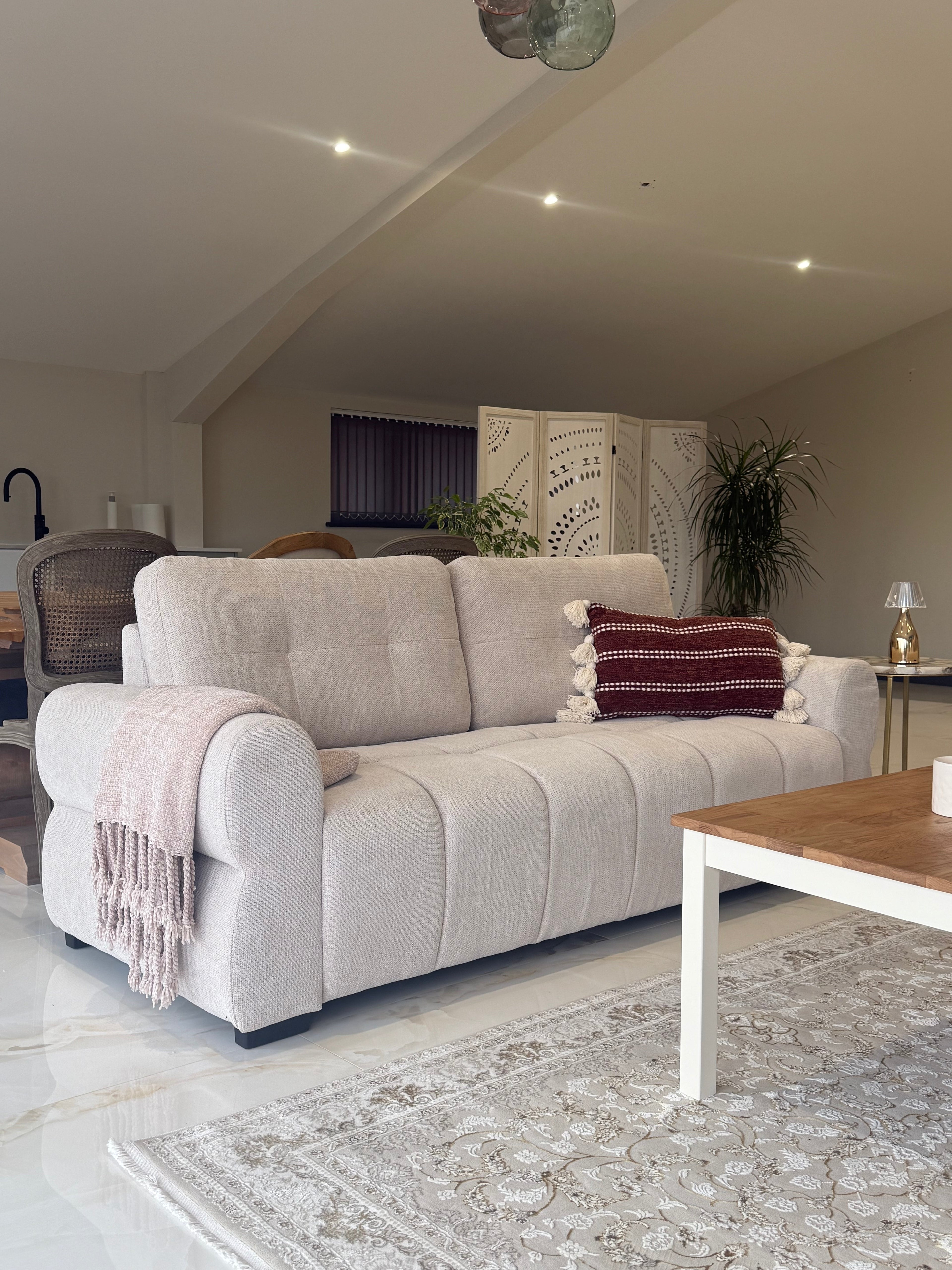 Serin Sofa Beige 3+2 Set