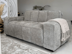 Clarity Sofa Beige 2 Seater - Sofa Sloth