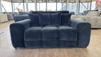 Lunar Sofa Black 2 Seater