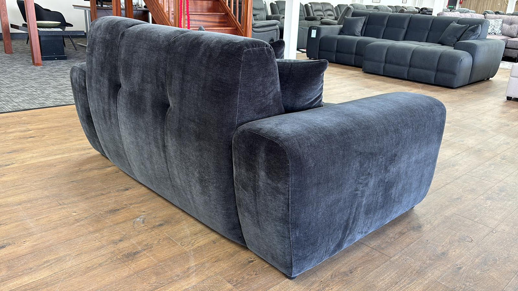 Lunar Sofa Black 3 Seater