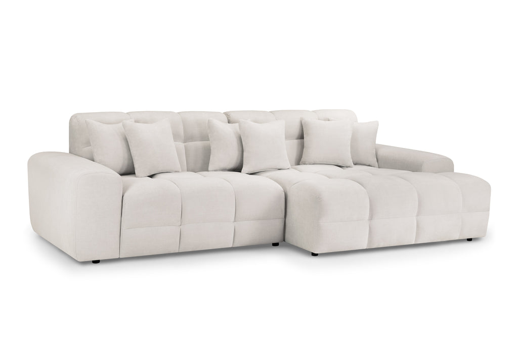 Lunar Sofa Beige Right Hand Facing Corner