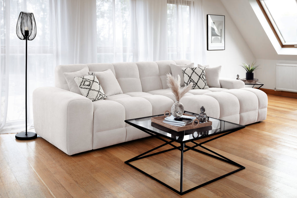 Lunar Sofa Beige Right Hand Facing Corner