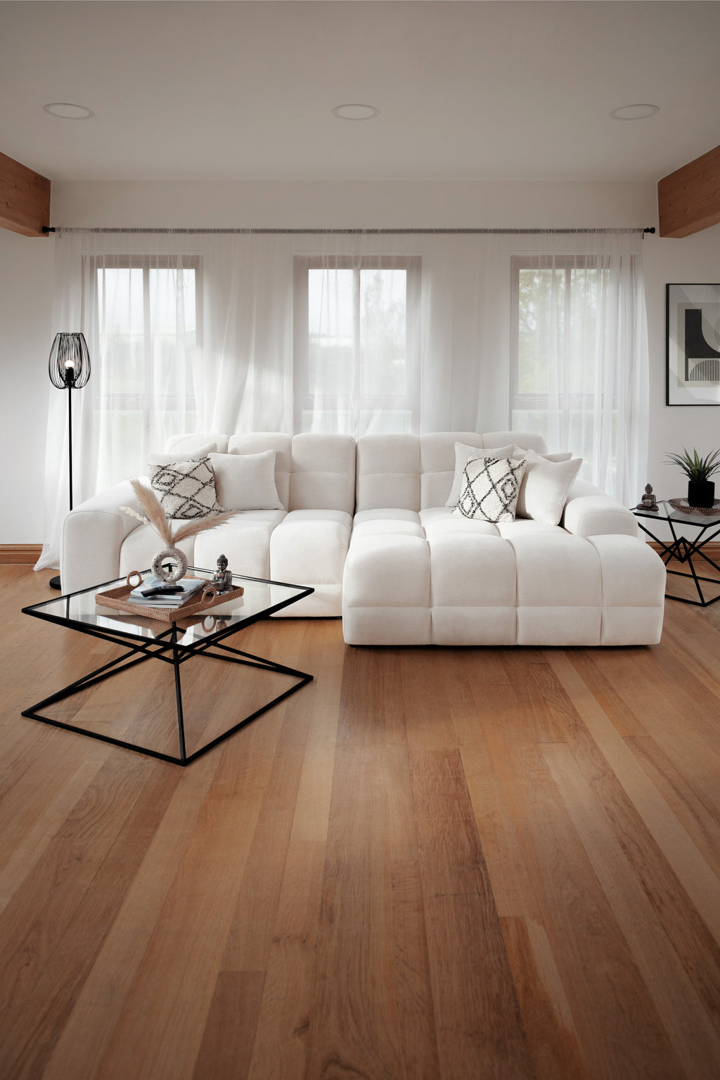 Lunar Sofa Beige Right Hand Facing Corner