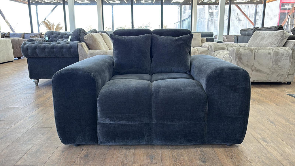 Lunar Sofa Black Armchair
