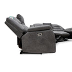Mellow Electric Recliner Sofa Grey 3+2+1 Set - Sofa Sloth