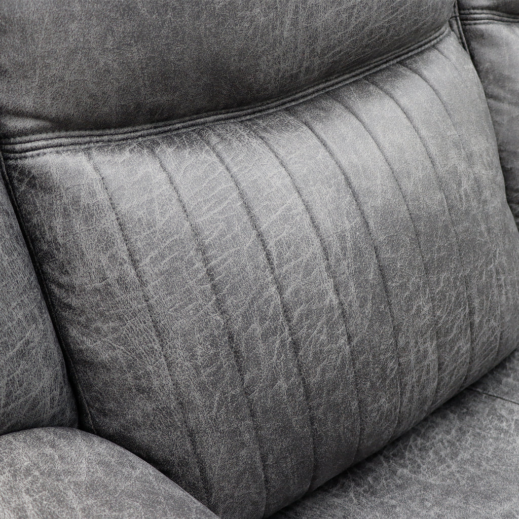 Mellow Electric Recliner Sofa Grey 3+2+1 Set - Sofa Sloth