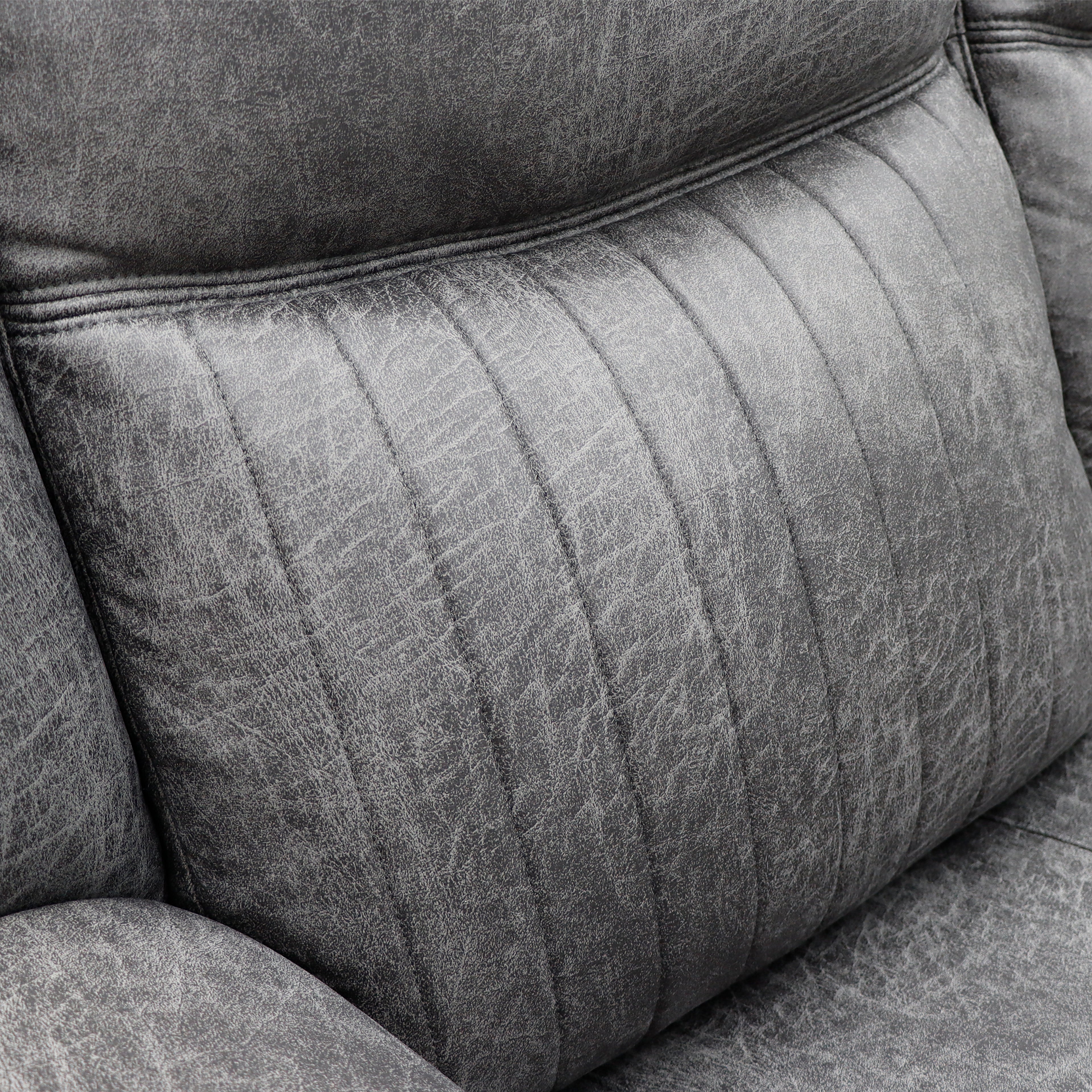 Mellow Electric Recliner Sofa Grey 3+2+1 Set - Sofa Sloth