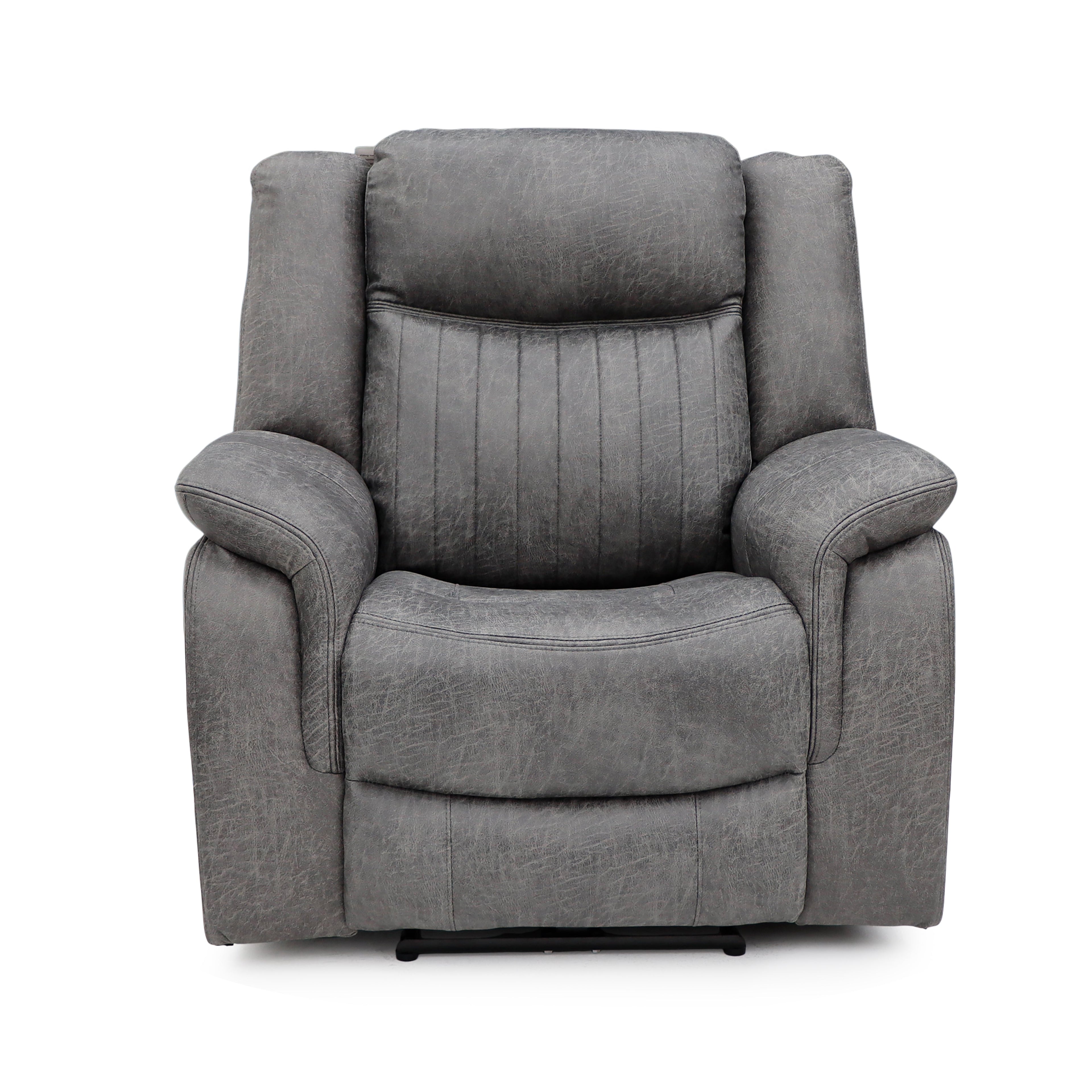 Mellow Electric Recliner Sofa Grey Armchair