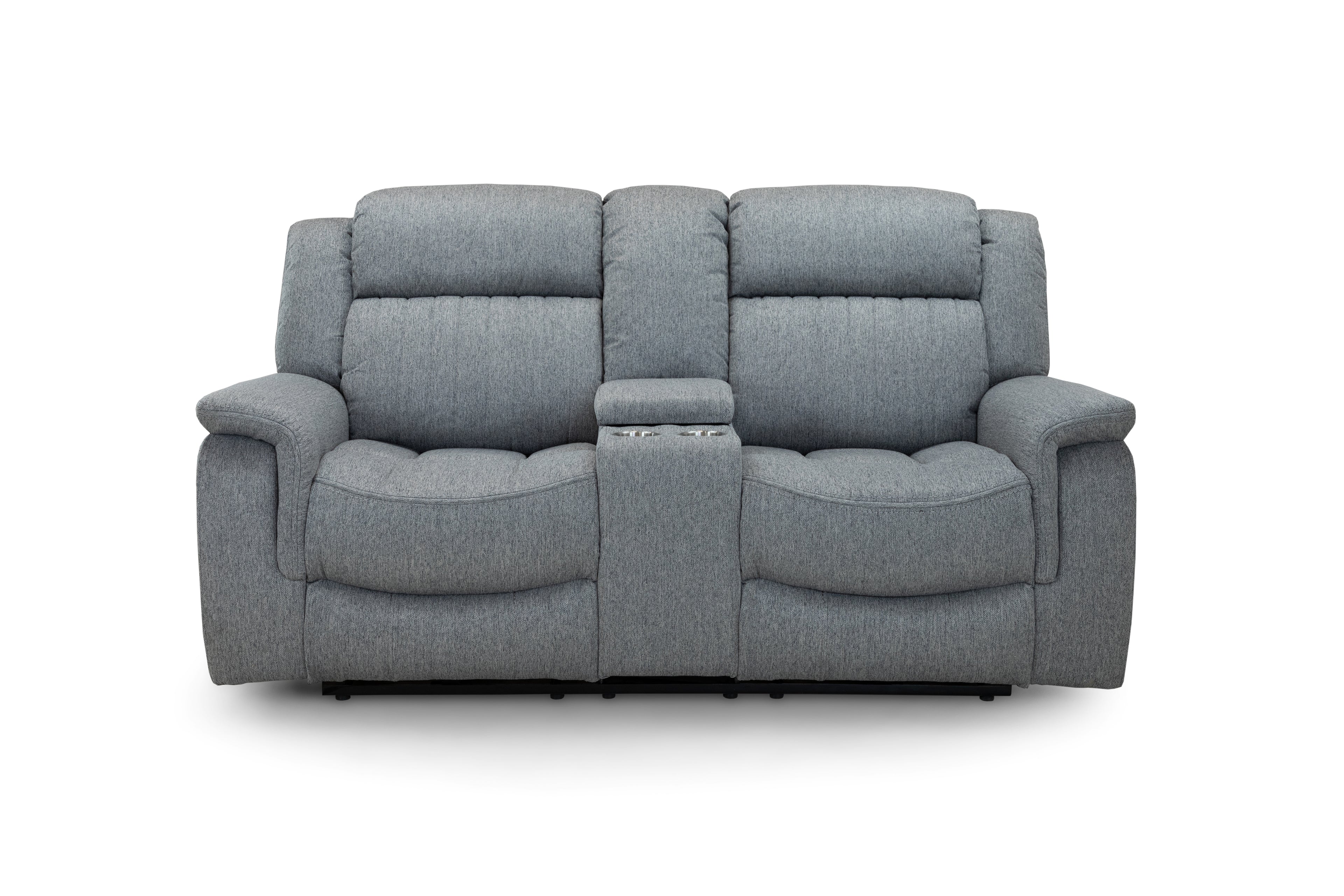 Monte Electric Recliner Sofa Grey 2 Seater