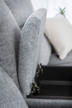 Monte Electric Recliner Sofa Grey 2 Seater