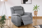 Monte Electric Recliner Sofa Grey Armchair