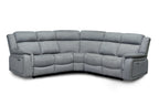 Monte Electric Recliner Sofa Grey Large Corner