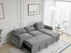 Pace Sofabed Grey Universal Corner - Sofa Sloth