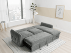 Pace Sofabed Grey Universal Corner - Sofa Sloth