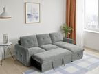 Pace Sofabed Grey Universal Corner - Sofa Sloth