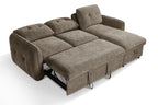 Pace Sofabed Brown Universal Corner - Sofa Sloth