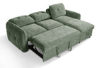 Pace Sofabed Green Universal Corner