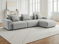 Barley Sofa Grey Universal Corner