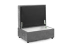 Napper Sofa Grey Footstool - Sofa Sloth