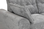 Napper Sofa Grey 3 Seater