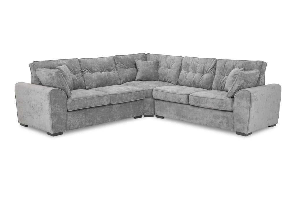 Napper Sofa Grey Large Corner