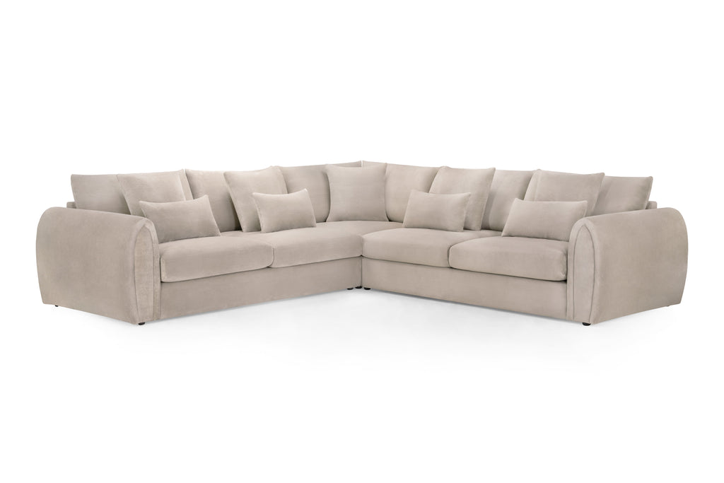 Nest Sofa Mocha Large Corner - Sofa Sloth