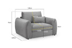 Nest Sofa Grey Armchair