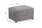 Nest Sofa Grey Footstool